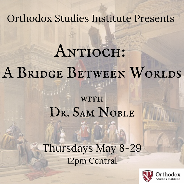 Antioch: A Bridge between Worlds